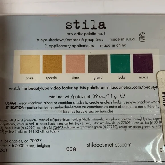 Stila Eyeshadow Palette New - Picture 1 of 3